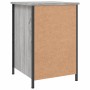 Sonoma gray plywood bedside table 40x42x60 cm by vidaXL, Nightstands - Ref: Foro24-825919, Price: 44,90 €, Discount: %