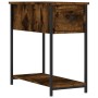 Engineered wood smoked oak bedside table 30x60x60 cm by vidaXL, Nightstands - Ref: Foro24-826057, Price: 40,79 €, Discount: %