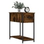 Engineered wood smoked oak bedside table 30x60x60 cm by vidaXL, Nightstands - Ref: Foro24-826057, Price: 40,79 €, Discount: %