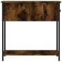 Engineered wood smoked oak bedside table 30x60x60 cm by vidaXL, Nightstands - Ref: Foro24-826057, Price: 40,79 €, Discount: %