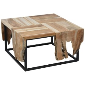 Ambiance Teakholz-Beistelltisch 65x65x35 cm von Ambiance, Seitentische - Ref: Foro24-436338, Preis: 236,56 €, Rabatt: %