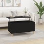 Mesa de centro madera contrachapada negro 90x44,5x45 cm de vidaXL, Mesas de centro - Ref: Foro24-819581, Precio: 63,17 €, Des...