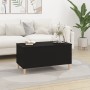 Black plywood coffee table 90x44.5x45 cm by vidaXL, Coffee table - Ref: Foro24-819581, Price: 62,99 €, Discount: %