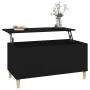 Black plywood coffee table 90x44.5x45 cm by vidaXL, Coffee table - Ref: Foro24-819581, Price: 62,99 €, Discount: %