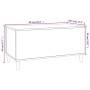 Couchtisch aus schwarzem Sperrholz, 90 x 44,5 x 45 cm von vidaXL, Couchtisch - Ref: Foro24-819581, Preis: 63,17 €, Rabatt: %