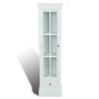 Estantería moderna con 3 estantes de madera blanca de vidaXL, Librerías y estanterías - Ref: Foro24-60639, Precio: 220,00 €, ...