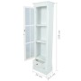 Estantería moderna con 3 estantes de madera blanca de vidaXL, Librerías y estanterías - Ref: Foro24-60639, Precio: 220,00 €, ...