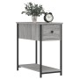 Sonoma gray engineered wood bedside table 30x60x60 cm by vidaXL, Nightstands - Ref: Foro24-826059, Price: 41,95 €, Discount: %