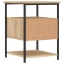 Sonoma oak engineered wood bedside table 40x42x56 cm by vidaXL, Nightstands - Ref: Foro24-826025, Price: 53,57 €, Discount: %