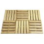 Porch tiles 6 units green wood 50x50 cm by vidaXL, Floors and carpets - Ref: Foro24-44946, Price: 65,86 €, Discount: %