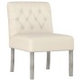 Upholstered chair with linen buttons by vidaXL, Easy chairs - Ref: Foro24-352462, Price: 74,75 €, Discount: %