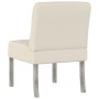 Upholstered chair with linen buttons by vidaXL, Easy chairs - Ref: Foro24-352462, Price: 74,75 €, Discount: %