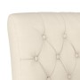 Upholstered chair with linen buttons by vidaXL, Easy chairs - Ref: Foro24-352462, Price: 74,75 €, Discount: %