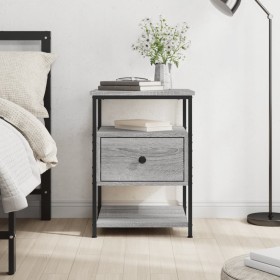 Bedside table made of gray Sonoma engineered wood, measuring 40x42x56 cm. by vidaXL, Nightstands - Ref: Foro24-826029, Price:...