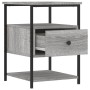 Mesita de noche madera de ingeniería gris Sonoma 40x42x56 cm de vidaXL, Mesitas de noche - Ref: Foro24-826029, Precio: 44,92 ...