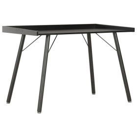 Black desk 90x50x79 cm by vidaXL, Desks - Ref: Foro24-20270, Price: 75,00 €, Discount: %