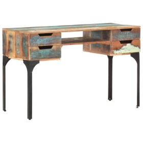 Recycled solid wood desk 118x48x75 cm by vidaXL, Desks - Ref: Foro24-320665, Price: 302,19 €, Discount: %