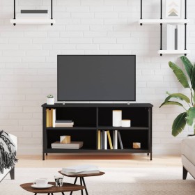 Black plywood TV cabinet 100x40x50 cm by vidaXL, TV Furniture - Ref: Foro24-832773, Price: 60,78 €, Discount: %