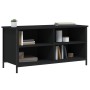 Black plywood TV cabinet 100x40x50 cm by vidaXL, TV Furniture - Ref: Foro24-832773, Price: 55,91 €, Discount: %