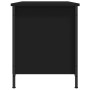 Black plywood TV cabinet 100x40x50 cm by vidaXL, TV Furniture - Ref: Foro24-832773, Price: 55,91 €, Discount: %