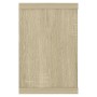 Cube wall shelf 6 units Sonoma oak plywood 60x15x23 cm by vidaXL, Shelves and shelves - Ref: Foro24-807144, Price: 76,68 €, D...