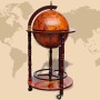 Barschrank „World Ball“ aus Eukalyptusholz von vidaXL, Wein- und Spirituosenschränke - Ref: Foro24-60774, Preis: 166,99 €, Ra...