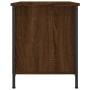 Oak brown plywood TV cabinet 80x40x50 cm by vidaXL, TV Furniture - Ref: Foro24-832772, Price: 51,56 €, Discount: %