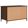 Oak brown plywood TV cabinet 80x40x50 cm by vidaXL, TV Furniture - Ref: Foro24-832772, Price: 51,56 €, Discount: %