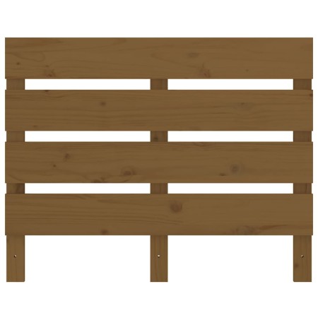 Solid honey brown pine wood headboard 75x3x80 cm by vidaXL, Headboards and footboards - Ref: Foro24-821370, Price: 31,99 €, D...