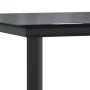 Juego de comedor jardín 5 pzas ratán sintético acero gris negro de vidaXL, Conjuntos de jardín - Ref: Foro24-3203329, Precio:...