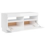 TV cabinet with bright white LED lights 80x35x40 cm by vidaXL, TV Furniture - Ref: Foro24-804451, Price: 81,83 €, Discount: %