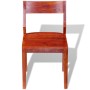 Dining chairs 4 units solid acacia and sheesham wood by vidaXL, dining chairs - Ref: Foro24-279137, Price: 396,69 €, Discount: %