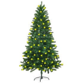 Árbol de Navidad artificial con LEDs verde 150 cm de vidaXL, Arboles de navidad - Ref: Foro24-3077468, Precio: 113,06 €, Desc...