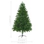 Árbol de Navidad artificial con LEDs verde 150 cm de vidaXL, Arboles de navidad - Ref: Foro24-3077468, Precio: 113,06 €, Desc...