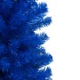 Árbol de Navidad preiluminado con luces y bolas azul 210 cm de vidaXL, Arboles de navidad - Ref: Foro24-3077510, Precio: 97,0...