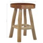 Brown Teak Wood Stool by vidaXL, Folding stools and chairs - Ref: Foro24-281637, Price: 65,53 €, Discount: %