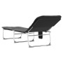 Folding lounger in anthracite gray fabric by vidaXL, Loungers - Ref: Foro24-364195, Price: 100,99 €, Discount: %