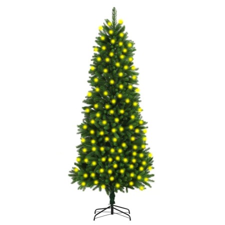 Artificial Christmas tree with green LED lights 240 cm by vidaXL, Christmas trees - Ref: Foro24-3077471, Price: 242,31 €, Dis...