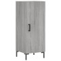 Tall gray Sonoma plywood sideboard 34.5x34x180 cm by vidaXL, Sideboards - Ref: Foro24-3199175, Price: 104,99 €, Discount: %