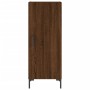 Aparador alto madera contrachapada roble marrón 34,5x34x180 cm de vidaXL, Aparadores - Ref: Foro24-3199176, Precio: 103,99 €,...