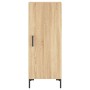 Sonoma oak plywood sideboard 34.5x34x180 cm by vidaXL, Sideboards - Ref: Foro24-3199172, Price: 107,29 €, Discount: %