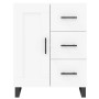 Aparador alto madera contrachapada blanco 69,5x34x180 cm de vidaXL, Aparadores - Ref: Foro24-3190045, Precio: 159,09 €, Descu...