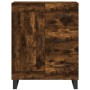 Aparador alto madera contrachapada roble ahumado 69,5x34x180 cm de vidaXL, Aparadores - Ref: Foro24-3198686, Precio: 176,15 €...