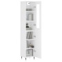 Aparador alto madera contrachapada blanco 34,5x34x180 cm de vidaXL, Aparadores - Ref: Foro24-3199153, Precio: 102,55 €, Descu...