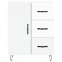 High glossy white plywood sideboard 69.5x34x180 cm by vidaXL, Sideboards - Ref: Foro24-3190015, Price: 144,28 €, Discount: %