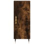 Aparador de madera contrachapada roble ahumado 34,5x34x180 cm de vidaXL, Aparadores - Ref: Foro24-3199158, Precio: 105,83 €, ...