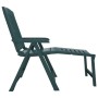 Green plastic lounger by vidaXL, Loungers - Ref: Foro24-364706, Price: 62,24 €, Discount: %