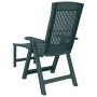 Green plastic lounger by vidaXL, Loungers - Ref: Foro24-364706, Price: 62,24 €, Discount: %