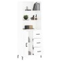 High glossy white plywood sideboard 69.5x34x180 cm by vidaXL, Sideboards - Ref: Foro24-3190023, Price: 151,99 €, Discount: %