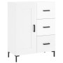 High glossy white plywood sideboard 69.5x34x180 cm by vidaXL, Sideboards - Ref: Foro24-3190023, Price: 151,99 €, Discount: %